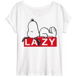 snoopy shirt lazy